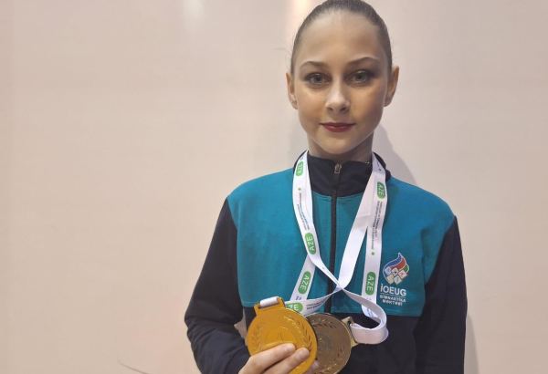 Необходимо тренироваться в полную силу, чтобы достичь успеха – золотая медалистка чемпионата Баку по художественной гимнастике