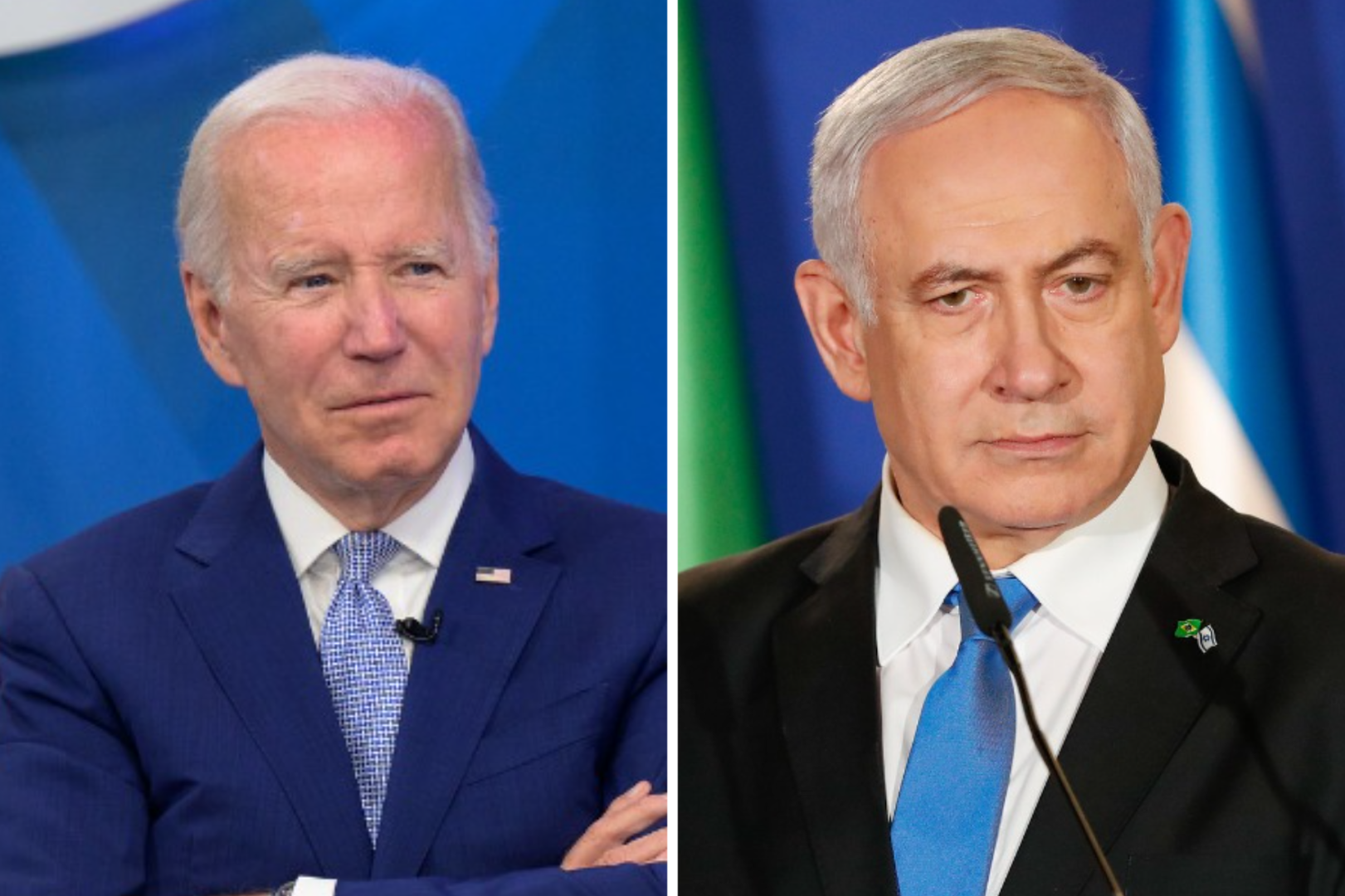 Байден сообщил Нетаньяху о важности увеличения гуманитарной помощи Газе