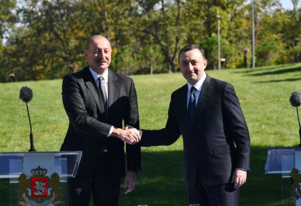 President Ilham Aliyev made great contribution to strengthening of friendship and brotherhood between our peoples - Georgian PM