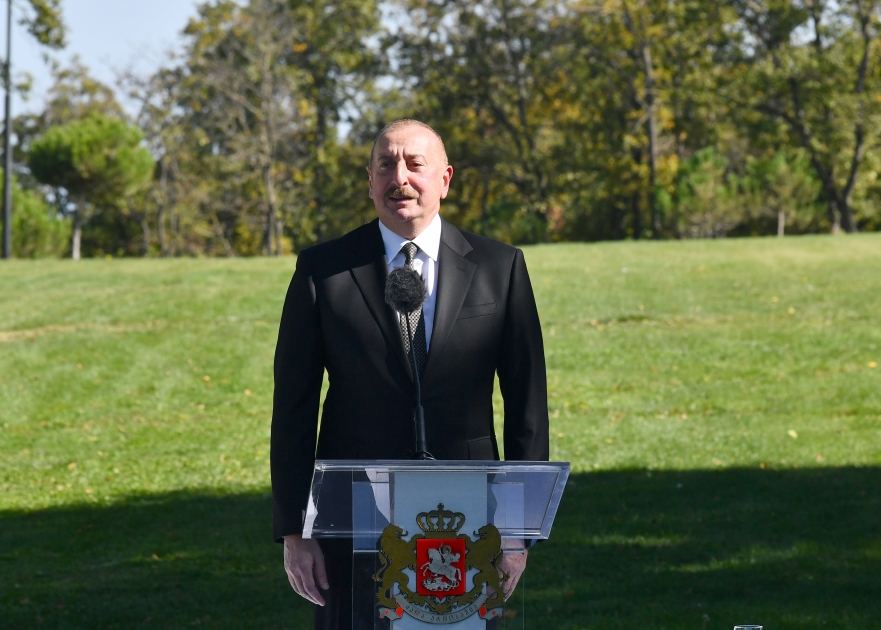 If Armenia agrees, heads of our relevant authorities can hold bilateral, trilateral meetings in Georgia - President Ilham Aliyev