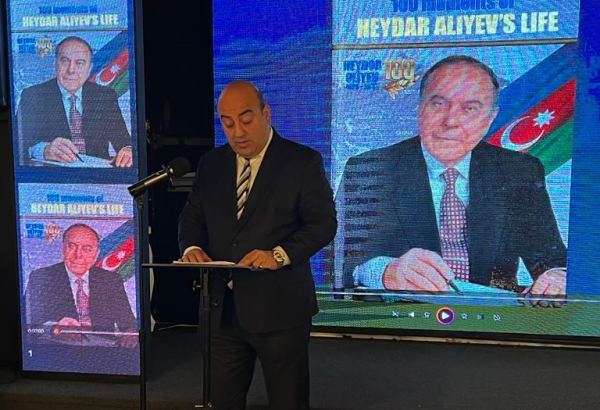 В Нью-Йорке состоялась презентации книги "Гейдар Алиев – 100 мгновений жизни" (ФОТО)