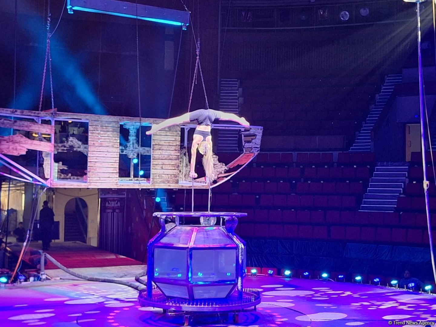В Бакинском цирке проходят последние репетиции уникальной программы - виртуозность исполнения сложнейших трюков (ФОТО/ВИДЕО)