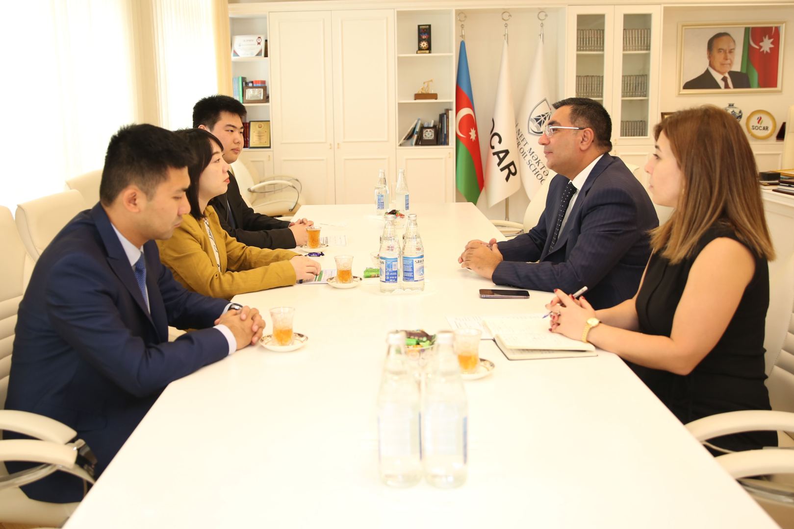 Baku Higher Oil School organizes international program for Chinese students (PHOTO)