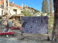 bp employees visit Azerbaijan's Ganja site shelled during second Karabakh war (PHOTO)