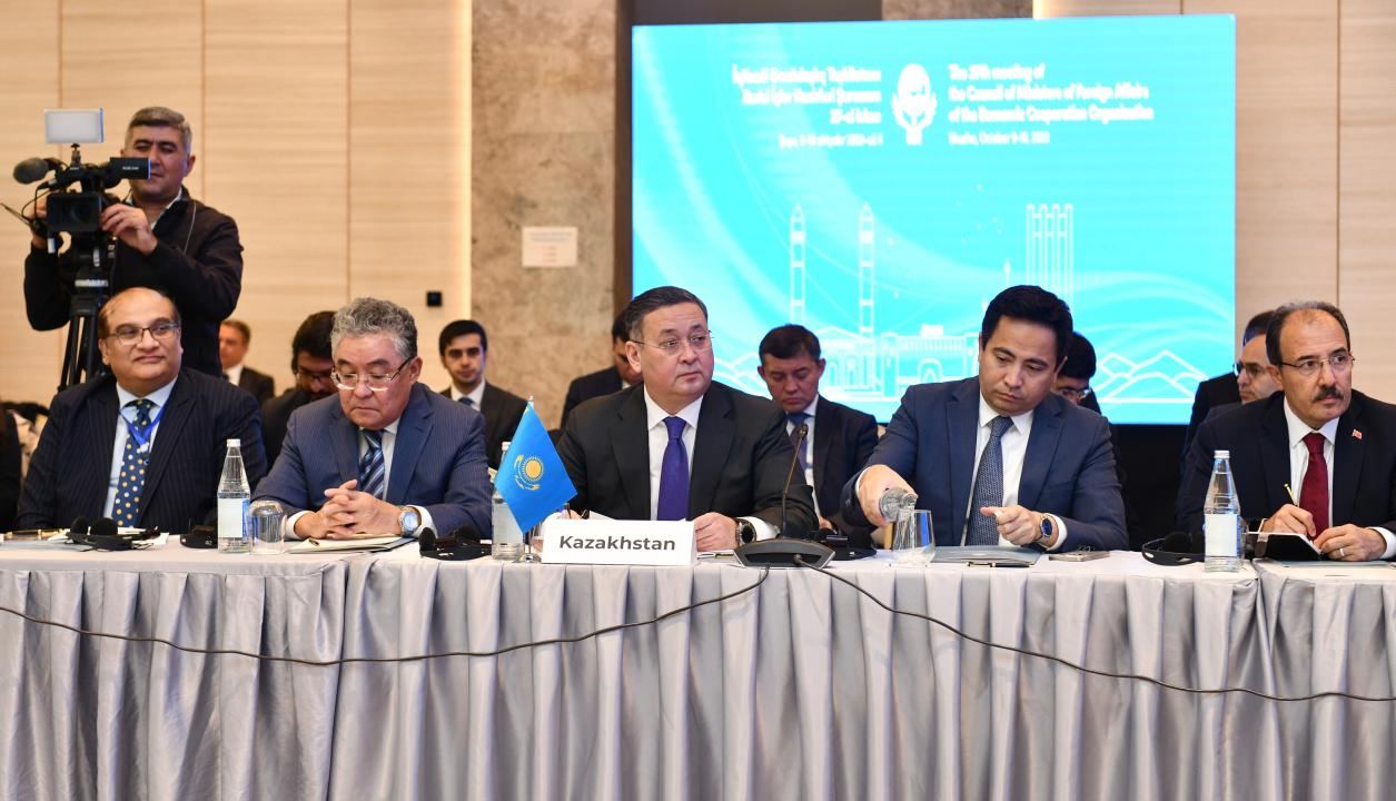 ECO should play more important strategic role in regional dev't - Kazakh FM