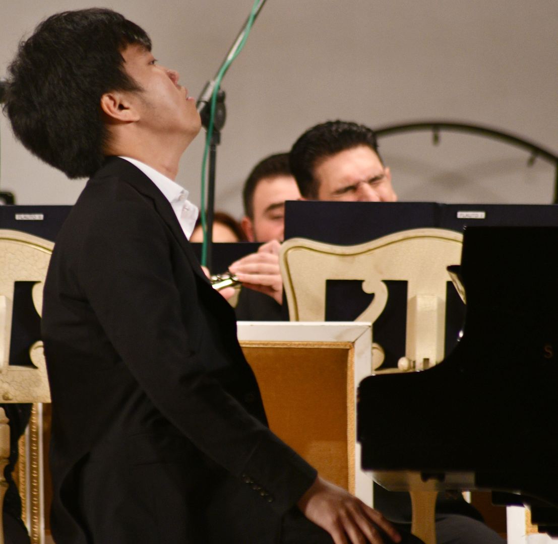 Filarmoniyada “Dünya konsertləri turnesi” çərçivəsində Sergey Raxmaninovun 150 illik yubileyinə həsr olunmuş konsert keçirilib (FOTO)
