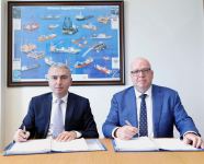 Бакинский судостроительный завод и Damen Shipyards Gorinchem B.V. подписали контракт (ФОТО)