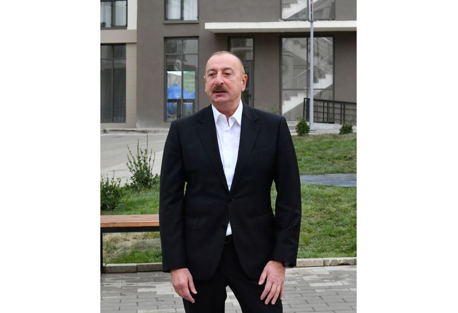 President Ilham Aliyev's emotional speech about martyrs (VIDEO)