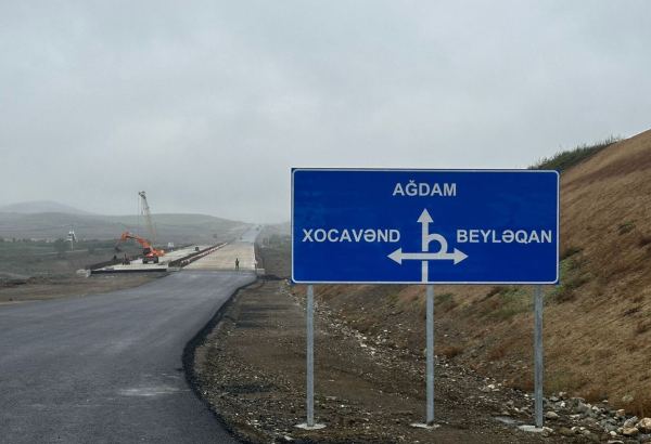 Azerbaijan provides construction updates on Aghdam-Fuzuli highway