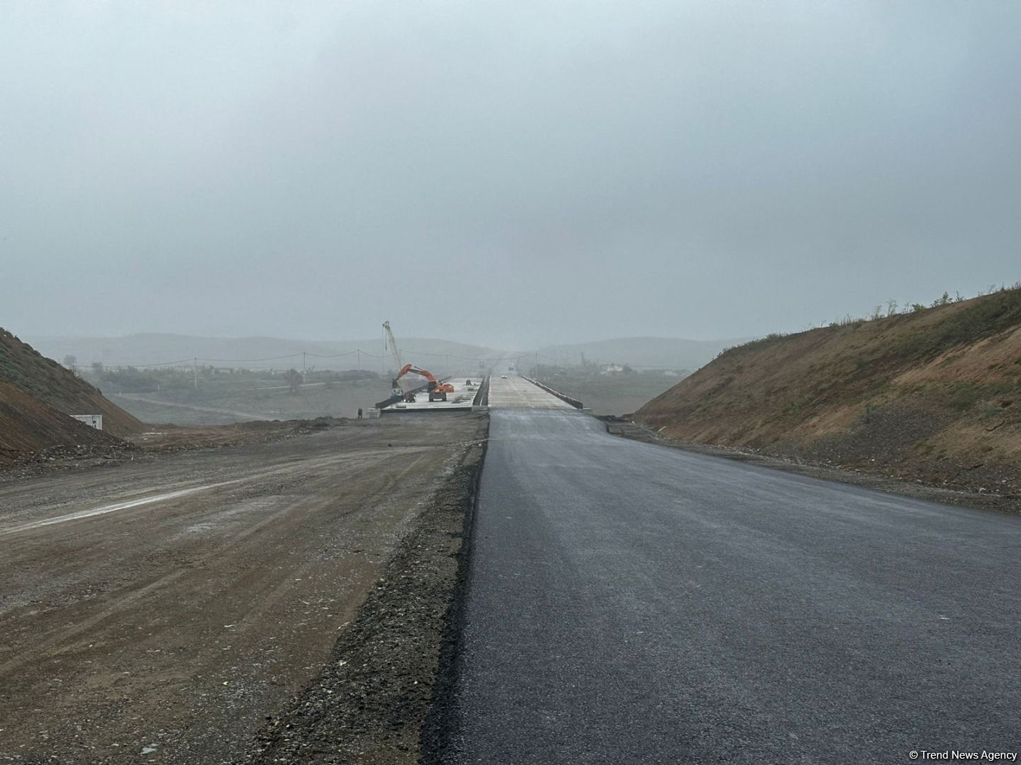 Строительство новой дороги от Тбилиси до границы с Азербайджаном завершится к концу текущего года