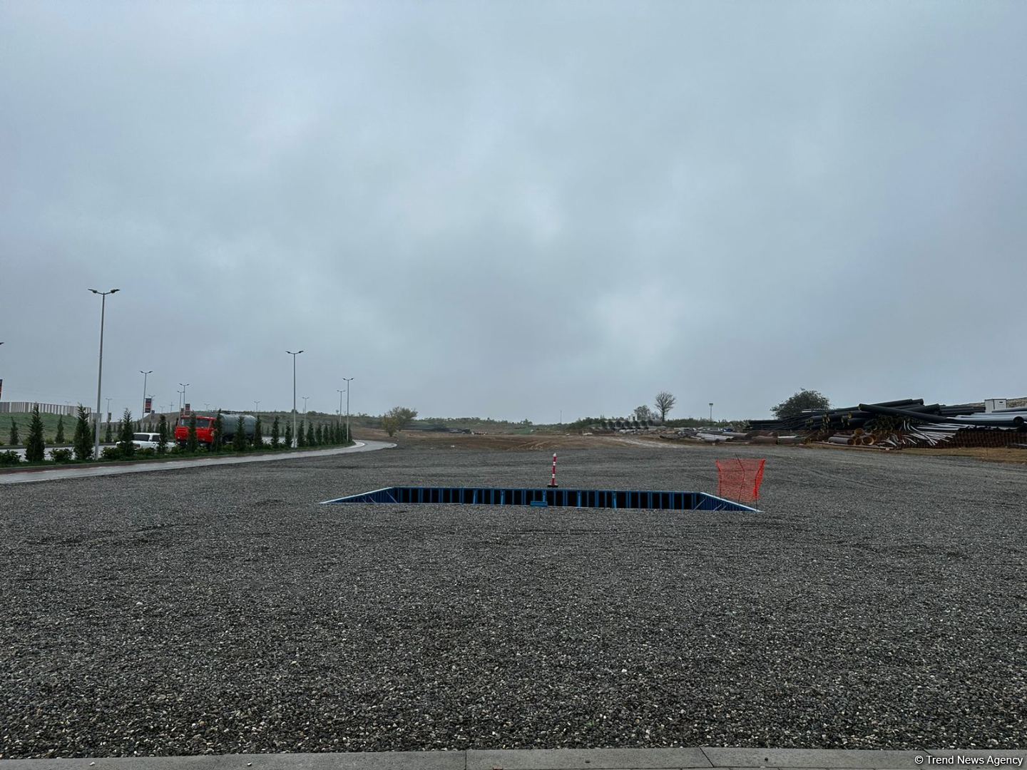 Füzulidə inşa edilən idman kompleksinin ümumi sahəsi 17 hektar olacaq (FOTO)