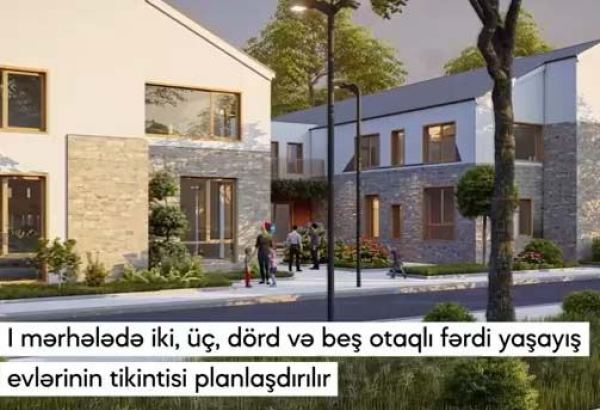 Future shape of Azerbaijan's Khorovlu village in Jabrayil district revealed (VIDEO)