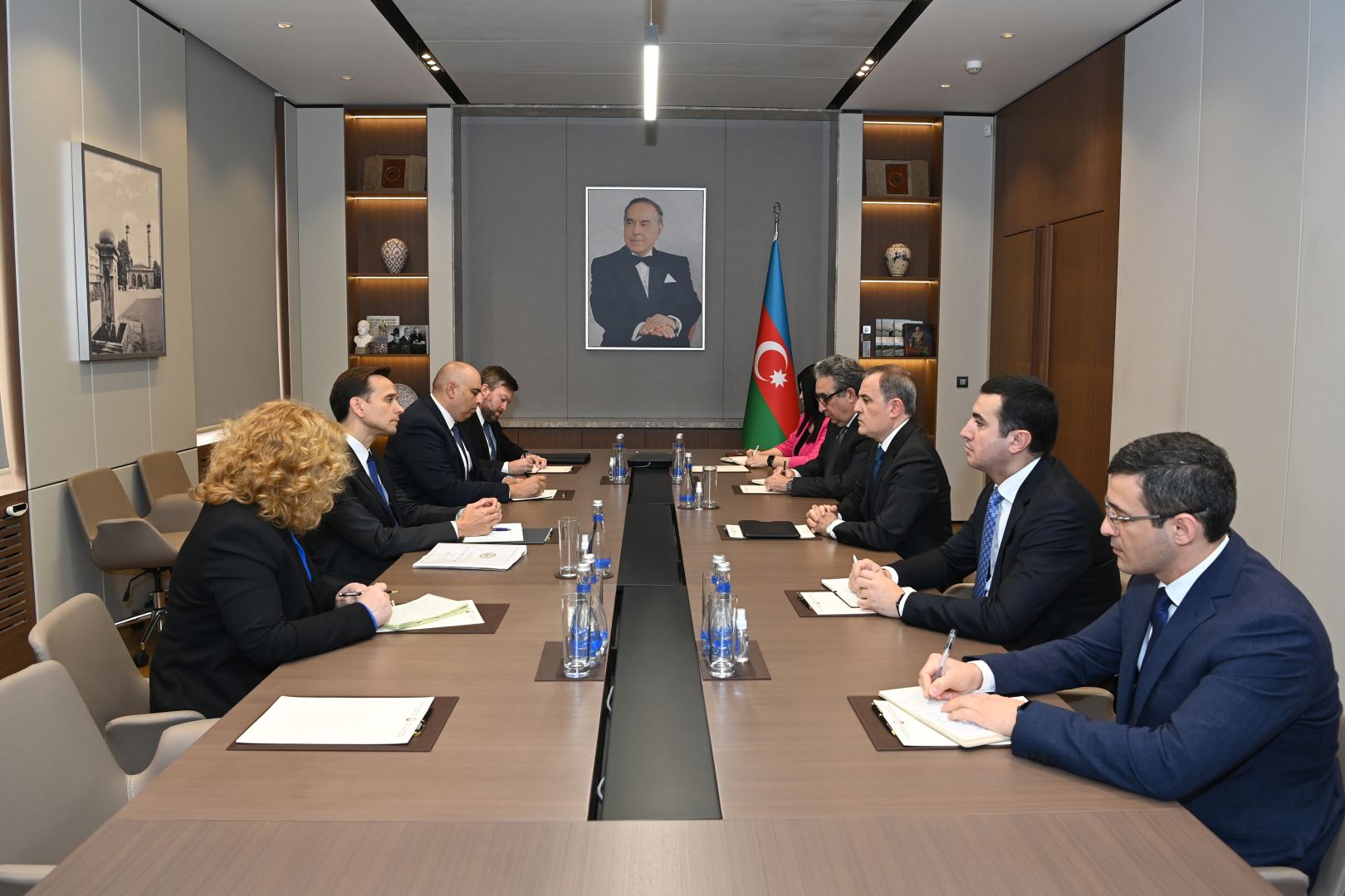 Azerbaijan's FM, US Dept. of State official discuss Azerbaijan-Armenia relations (PHOTO)
