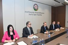 Azerbaijan's FM, US Dept. of State official discuss Azerbaijan-Armenia relations (PHOTO)