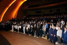 В Центре Гейдара Алиева проходит мероприятие "Гейдар Алиев и Президентские стипендиаты: стратегия, направленная на будущее" (ФОТО)