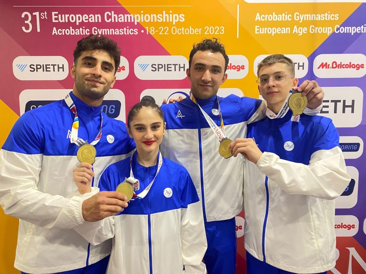 Чемпионат Европы по акробатической гимнастике: у азербайджанских спортсменов еще два 
