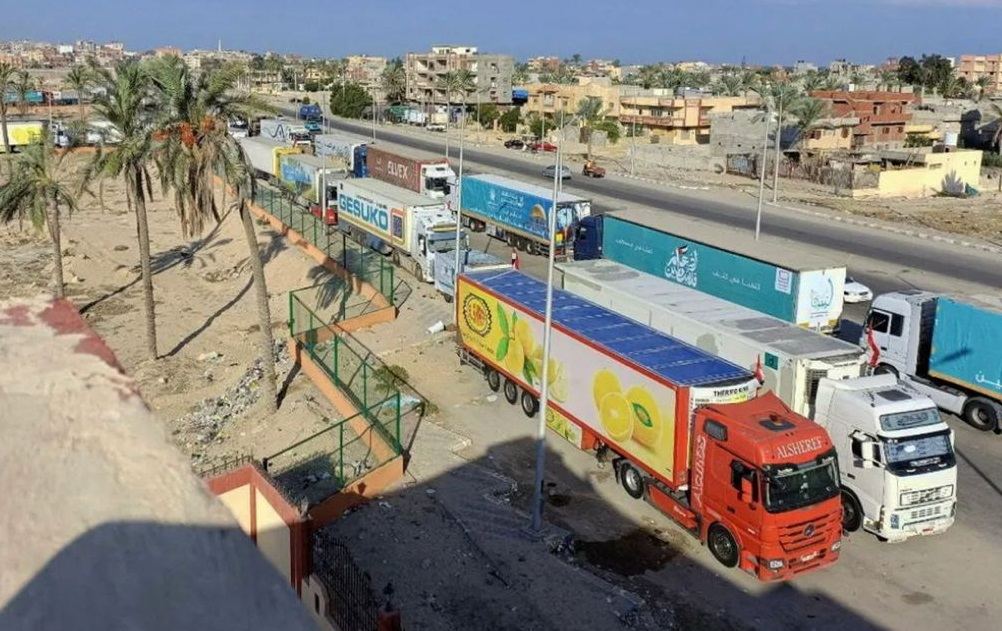 В сектор Газа прибыло более 200 грузовиков с гуманитарной помощью за сутки