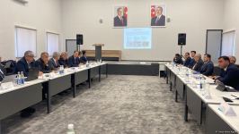 Azerbaijani working group on environmental issues holding regular meeting in Lachin (PHOTO)