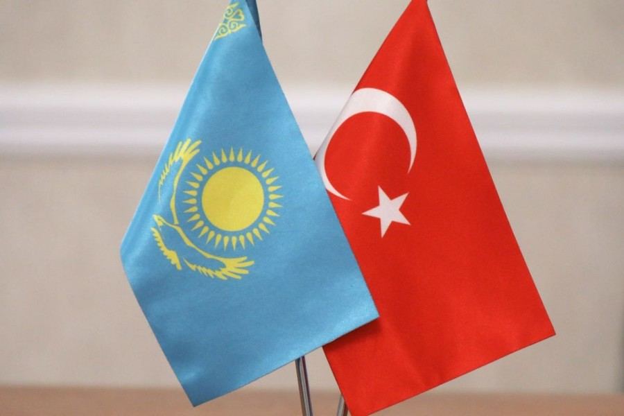 turkiye kazakhstan flags 231023