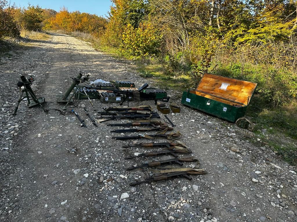 Azerbaijan uncovers ammo in army bases left by Armenian forces in Aghdam