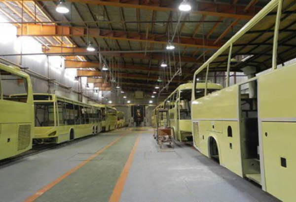Iran’s domestic bus production down