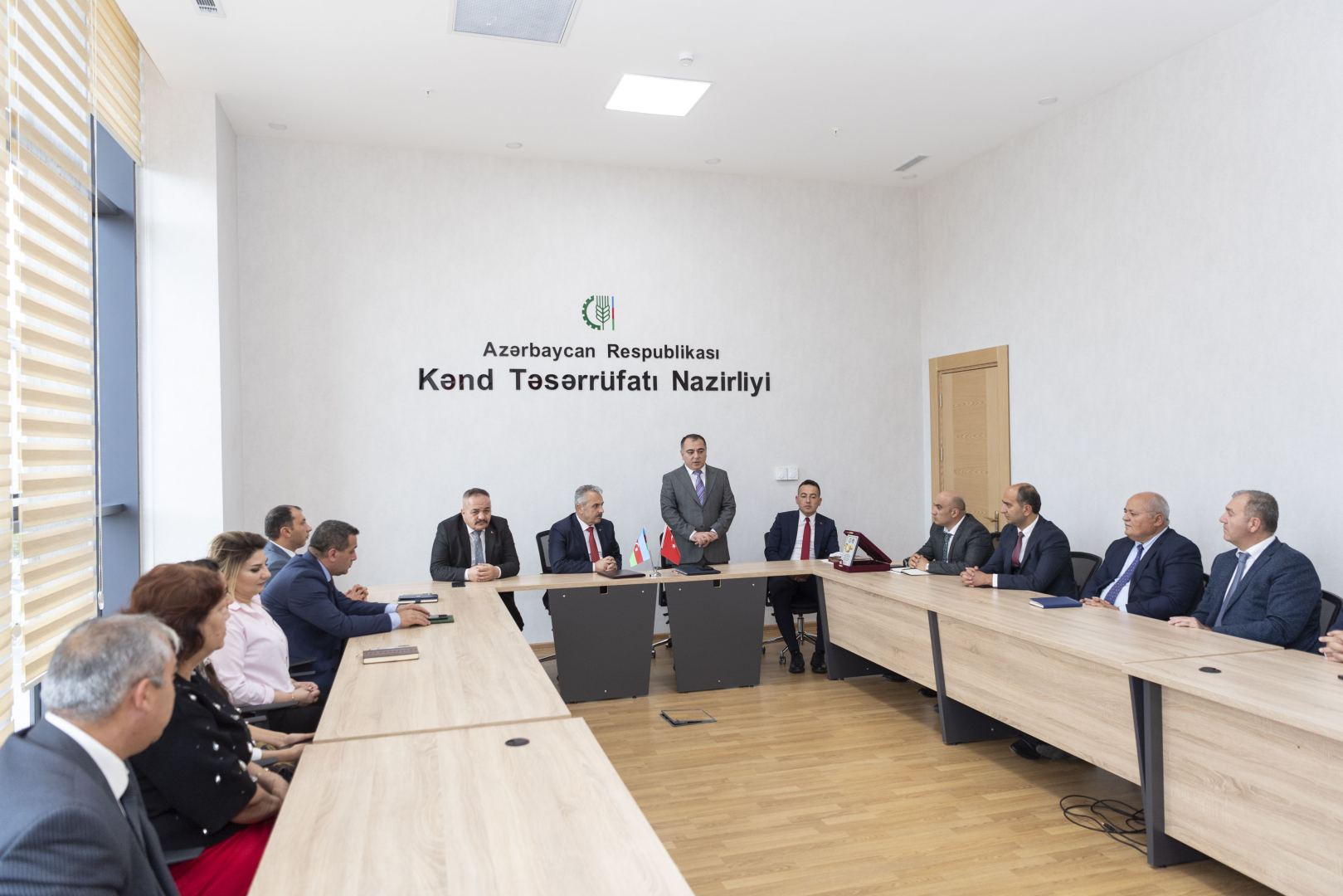 Минсельхоз Азербайджана обсудил перспективы сотрудничества с турецким профсоюзом (ФОТО)