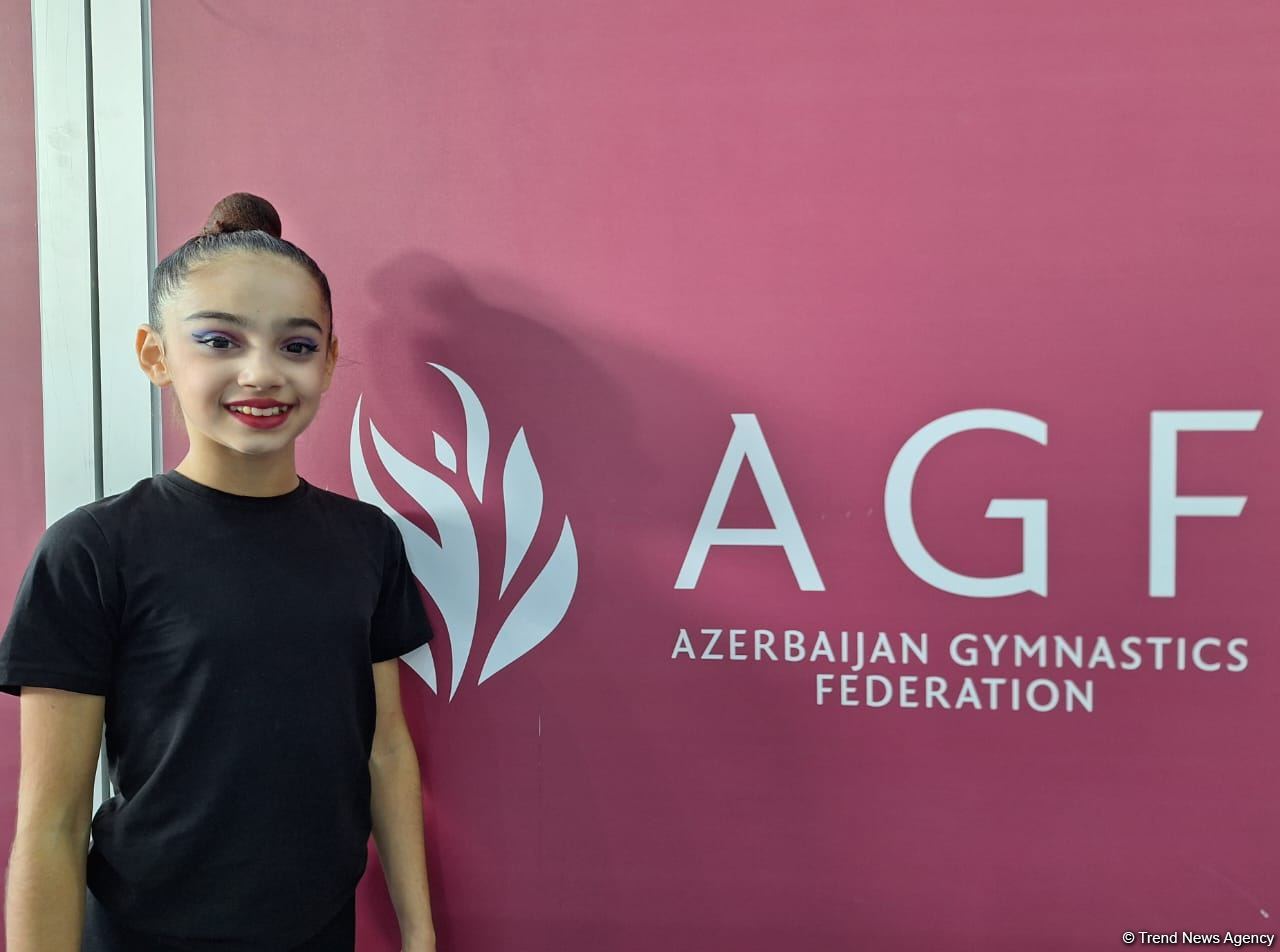 Атмосфера на Первенстве Азербайджана по художественной гимнастике в Губе потрясающая – участница соревнований
