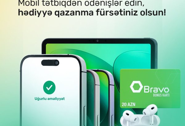 “PAŞA Bank” mobil tətbiqində əməliyyatlar edin və dəyərli hədiyyələr qazanın!