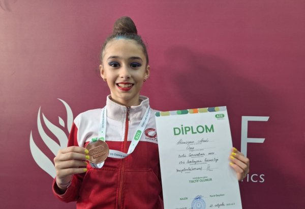 Губа встретила нас радушно и гостеприимно – бронзовая призерка Первенства Азербайджана по художественной гимнастике