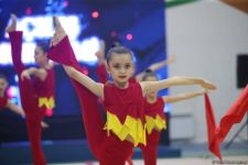 Qubada bədii gimnastika üzrə 28-ci Azərbaycan birinciliyinin təntənəli açılışı olub (FOTO)