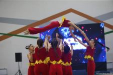 Qubada bədii gimnastika üzrə 28-ci Azərbaycan birinciliyinin təntənəli açılışı olub (FOTO)