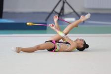 В Губе стартовал заключительный день соревнований 28-го Первенства Азербайджана по художественной гимнастике (ФОТО)