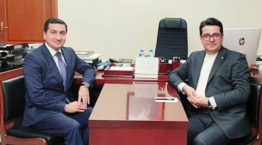 Azerbaijani President's assistant discusses bilateral relations with Iranian ambassador