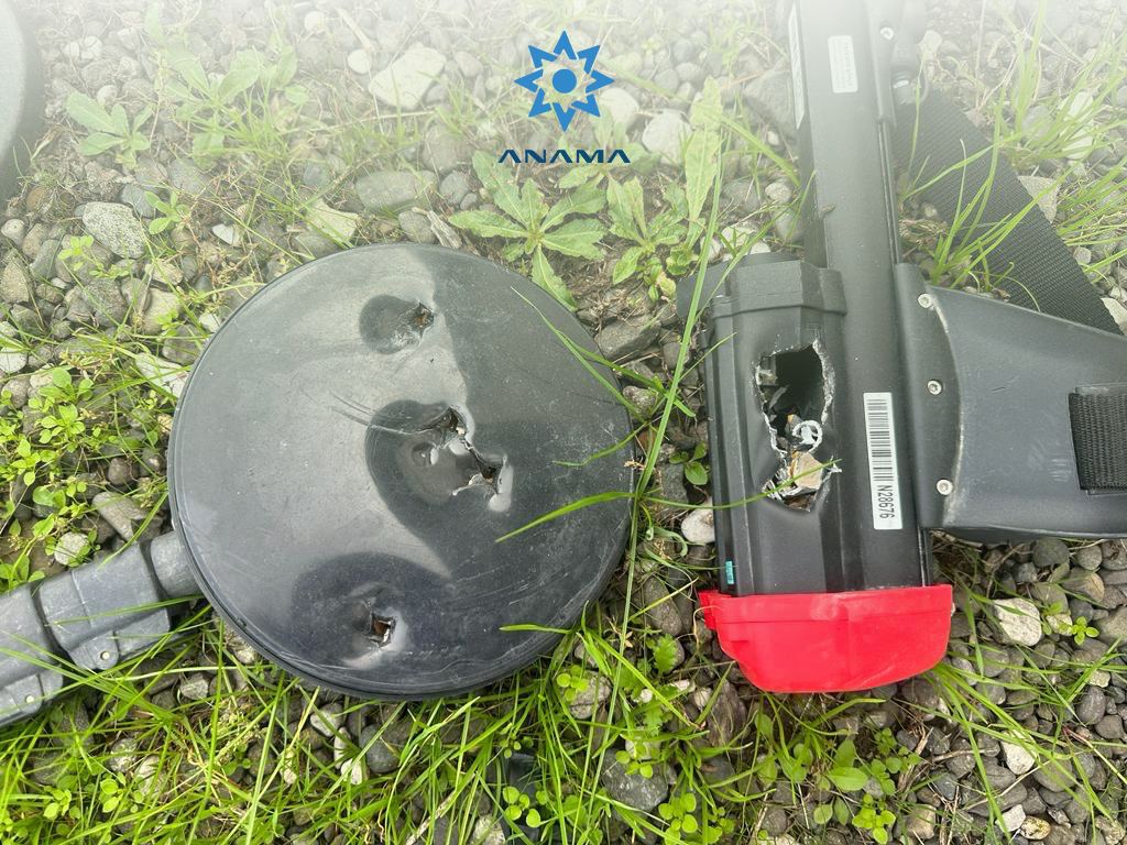 Azerbaijan uncovers foreign NGO's base with intentionally crashing demining equipment (PHOTO)