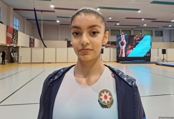 Соревнования позволяют оценить уровень нашей подготовки – юная азербайджанская гимнастка
