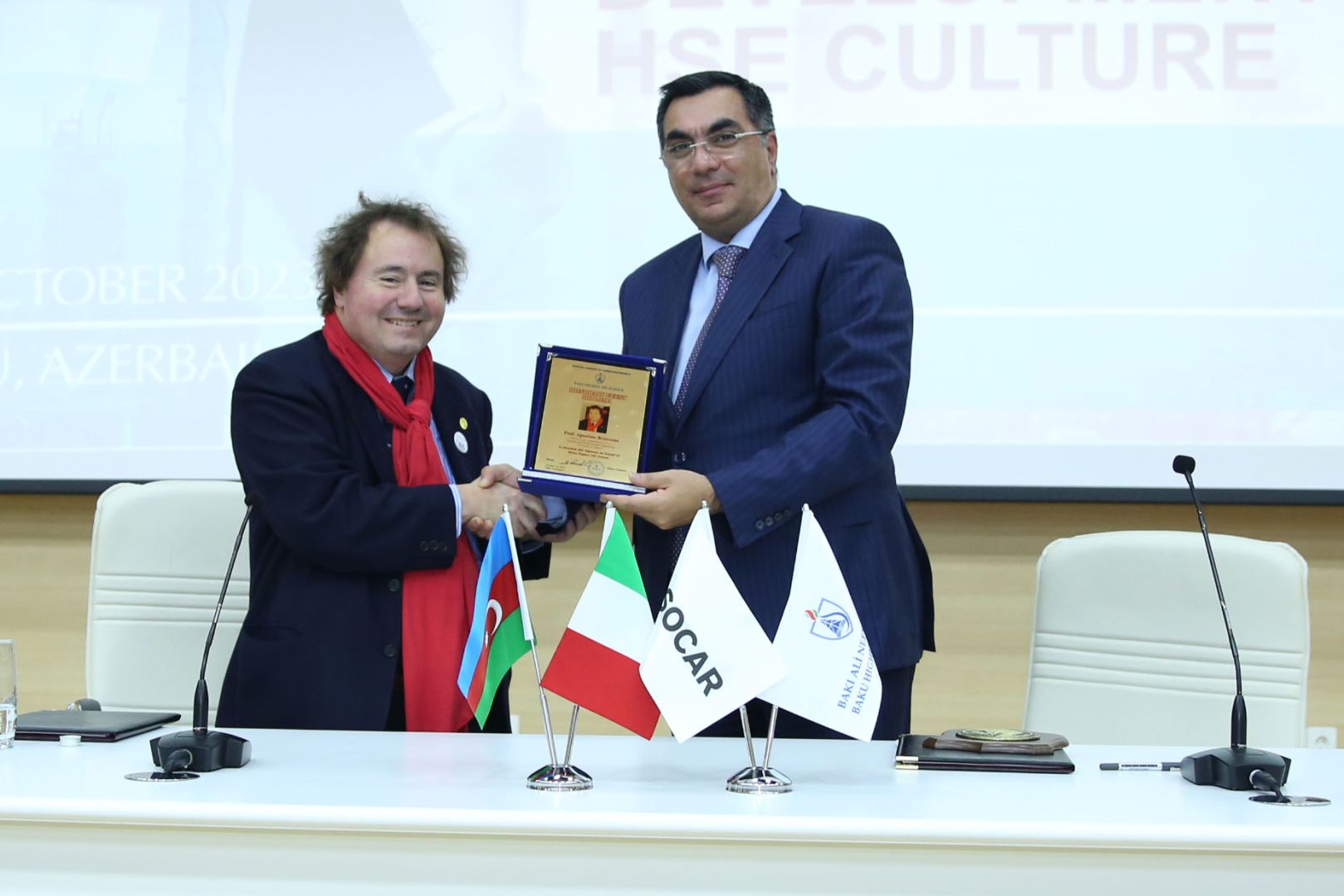 Baku Higher Oil School to cooperate with Italian University of Genoa (PHOTO)