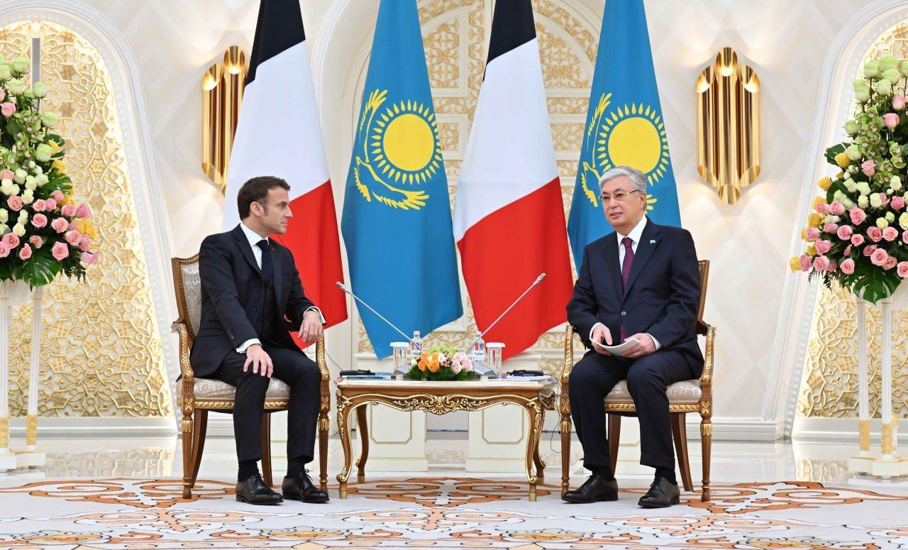 Франция является ключевым партнером Казахстана в ЕС - Токаев
