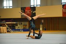 Final day of Azerbaijan's and Baku's Championship on aerobic, acrobatic gymnastics kicks off (PHOTO)