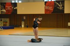 Final day of Azerbaijan's and Baku's Championship on aerobic, acrobatic gymnastics kicks off (PHOTO)