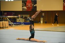 Final day of Azerbaijan's and Baku's Championship on aerobic, acrobatic gymnastics kicks off (PHOTO)