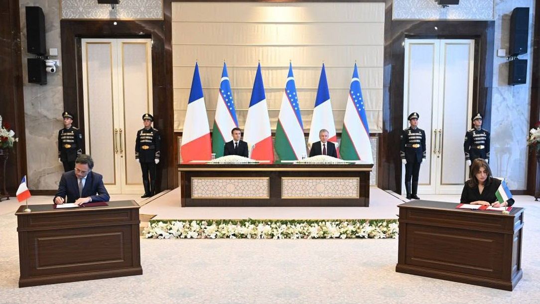 France, Uzbekistan solidify bilateral ties via several agreements
