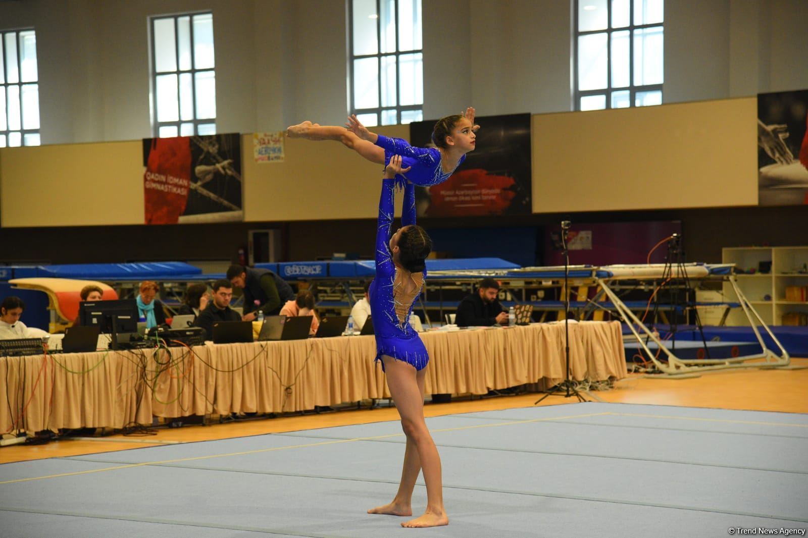 Final day of Azerbaijan's and Baku's Championship on aerobic, acrobatic gymnastics kicks off (PHOTO)