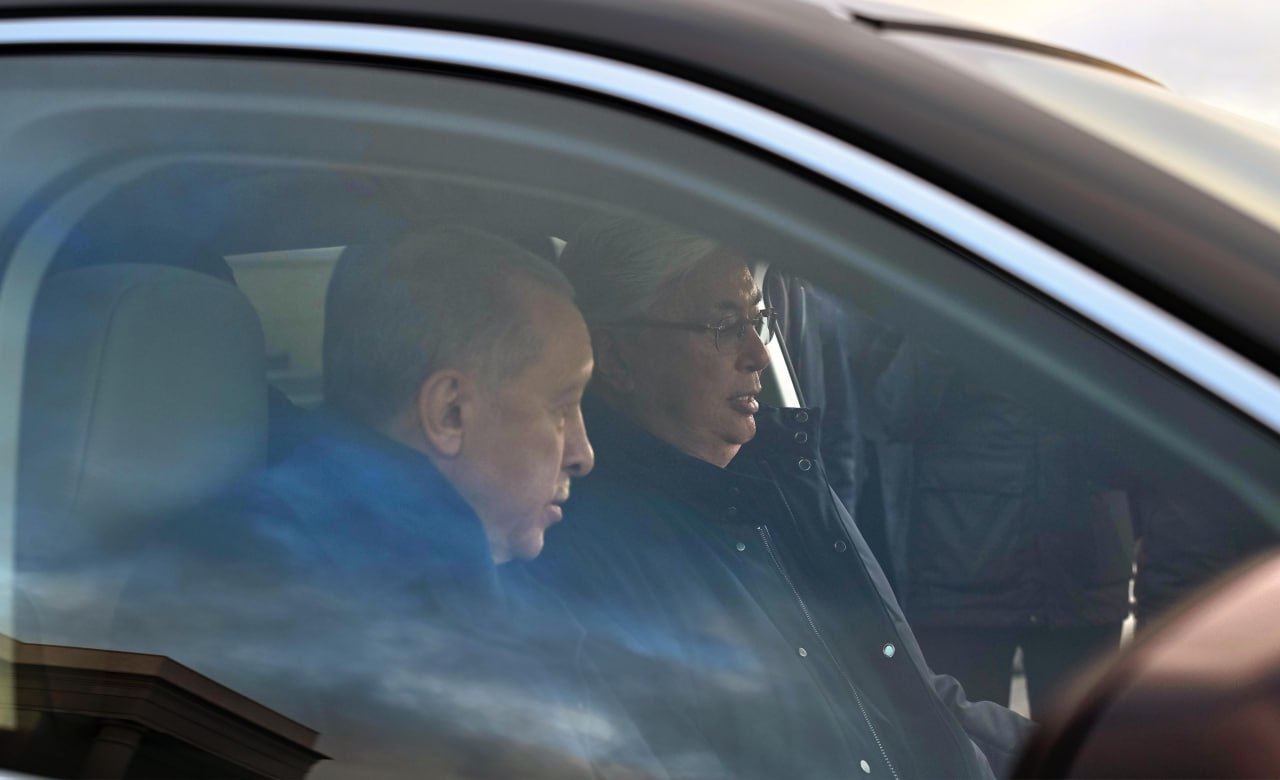 Эрдоган подарил Токаеву электромобиль TOGG (ФОТО)