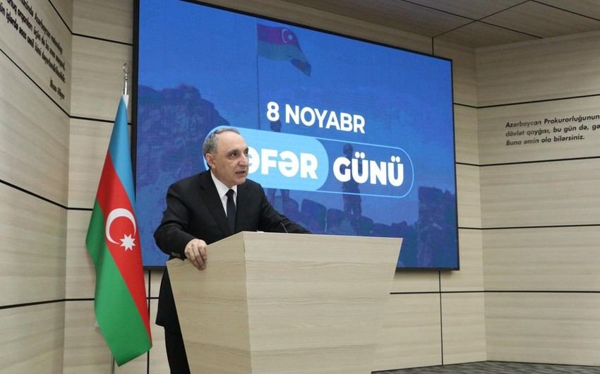 В Генпрокуратуре Азербайджана прошло мероприятие по случаю Дня Победы