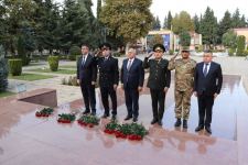 Azerbaijan's military officials hold event in Tovuz dedicated to 100th anniversary of great leader Heydar Aliyev (PHOTO)