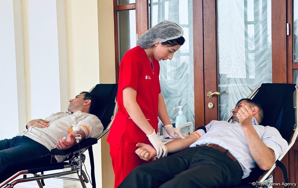 Сдай кровь, дай жизнь! – в Азербайджанской государственной академической филармонии организована акция по сдаче крови (ФОТО)
