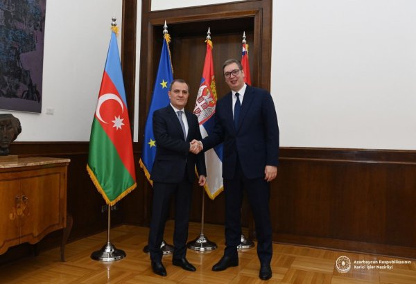 Президент Сербии принял главу МИД Азербайджана