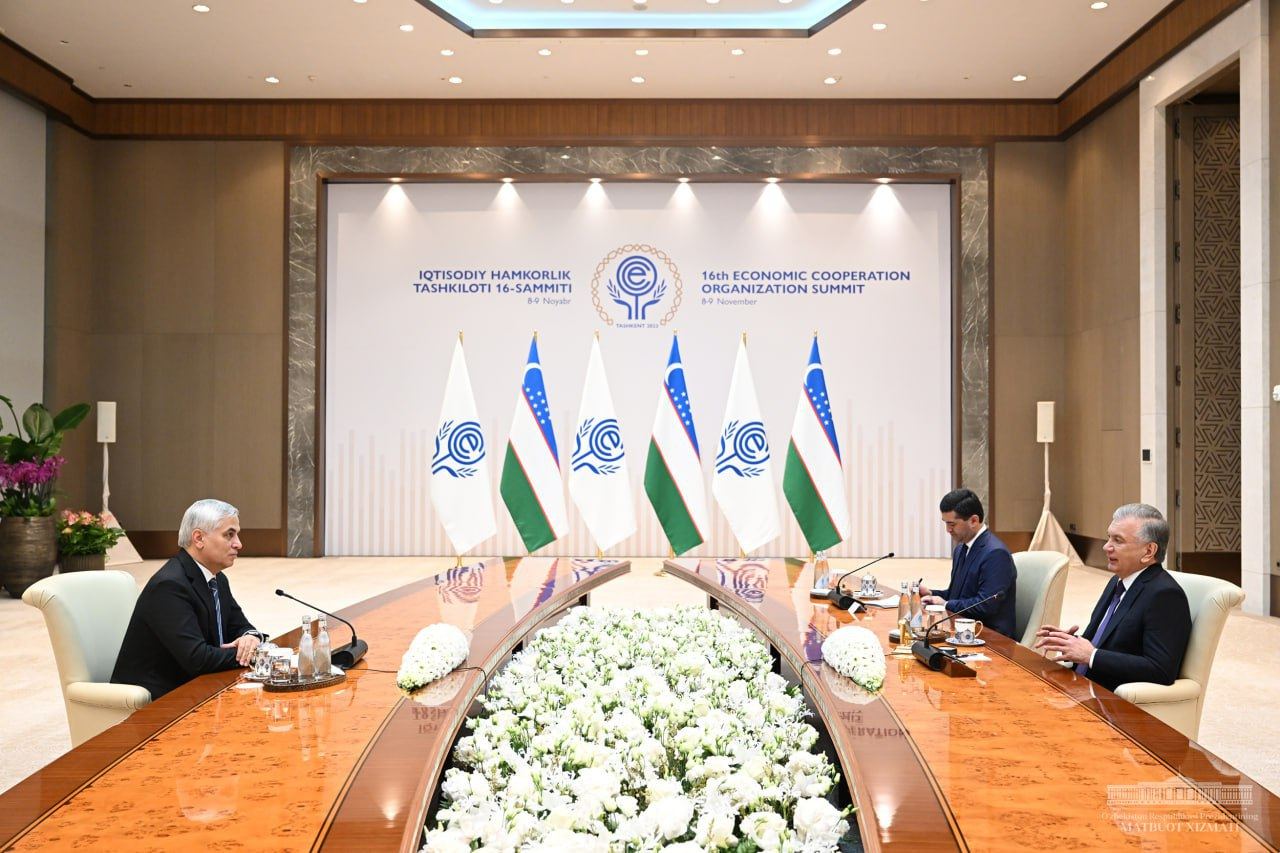 Uzbek president notes importance of expanding practical partnership within ECO framework
