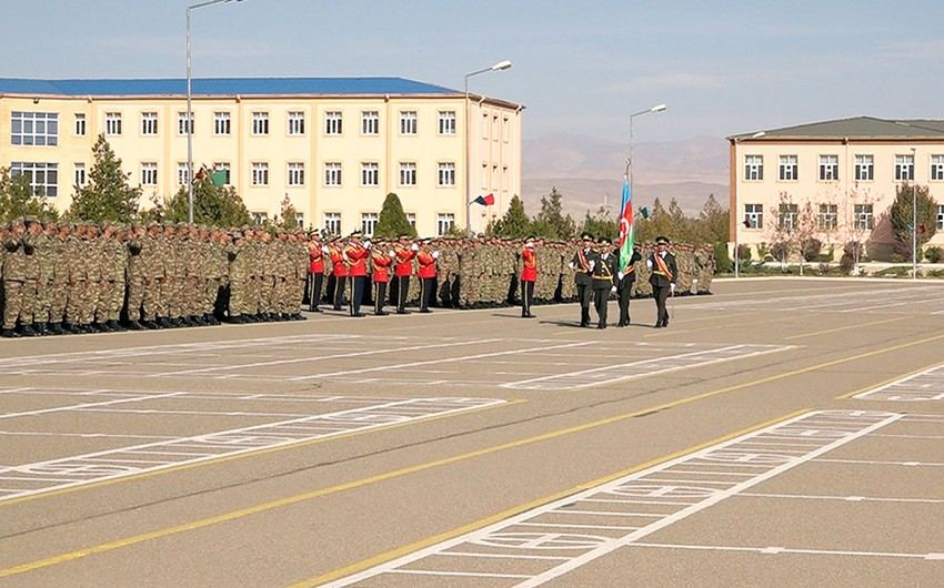 В Отдельной общевойсковой армии Азербайджана прошла церемония принятия присяги (ВИДЕО)