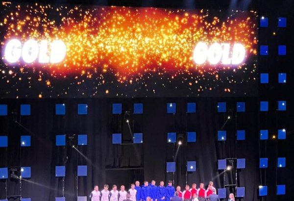 Azərbaycan gimnastları tamblinq üzrə komanda hesabında dünya çempionu olublar (FOTO)